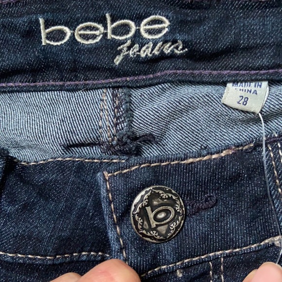 Bebe Jeans. Size 28. Wore once. In excellent condition. - Picture 5 of 5